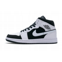 Кроссовки Nike Air Jordan белые с черным