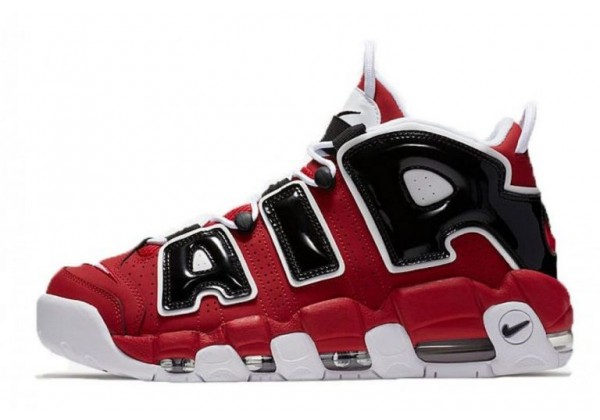 Nike Air More Uptempo 96 Red Black