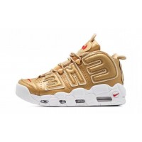Nike Air More Uptempo 96 Gold White