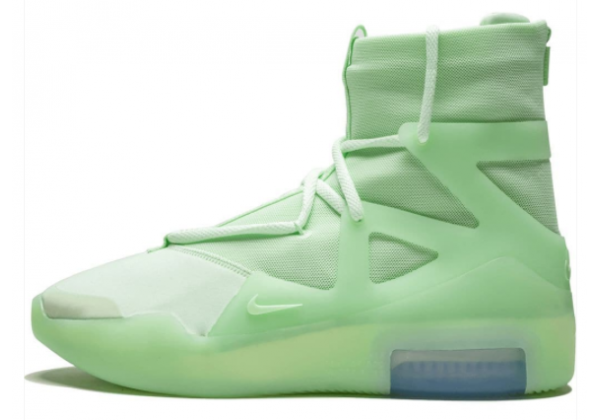 Кроссовки Nike Air Fear Of God 1 зеленые