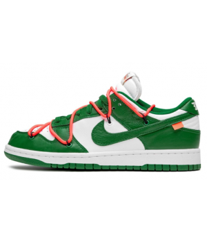 Кроссовки Nike Air Force 1 SB Dunk Low Off-White Green