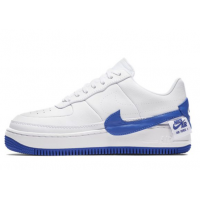 Кроссовки Nike Air Force 1 Low Jester белые с синим