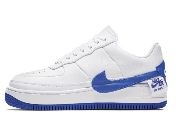 Кроссовки Nike Air Force 1 Low Jester белые с синим