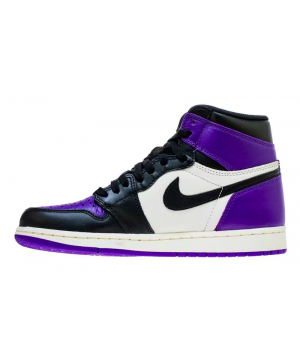 Nike кроссовки мужские Jordan Retro 1 High Og Court Purple (Фиолетовые) 