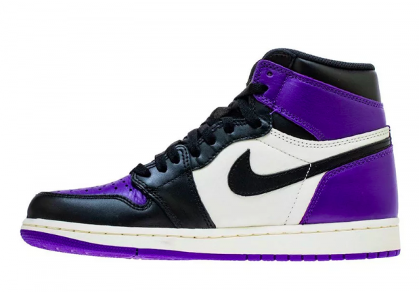 Nike кроссовки Jordan Retro 1 High Og Court Purple (Фиолетовые) 
