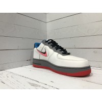 Кроссовки Nike Air Force бело-сине-красные