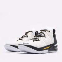 Баскетбольные кроссовки Nike Lebron XVIII черно-белые