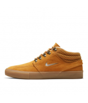 Кеды Nike SB Zoom Janoski замшевые высокие коричневые