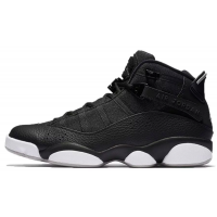 Кроссовки Nike Air Jordan черные с белым