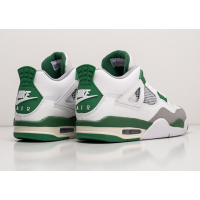 Nike Air Jordan 4 White Grey Green