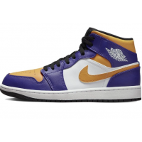 Nike Air Jordan 1 Mid Lakers