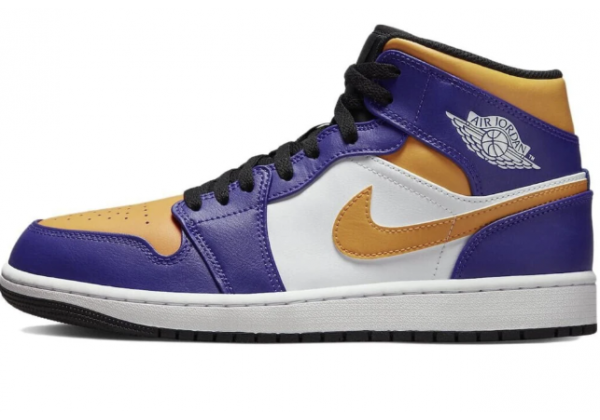 Nike Air Jordan 1 Mid Lakers