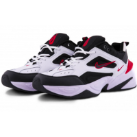 Nike M2K Tekno White Black Red