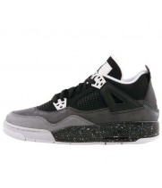 Кроссовки Nike Air Jordan на высокой подошве черно-белые