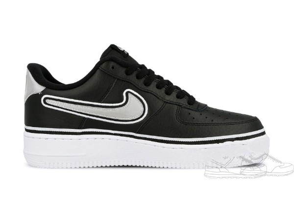 nike air force 1 07 lv8 sport black