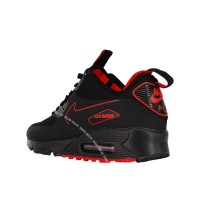 Кроссовки Nike Air Max 90 Sneakerboot Black Red