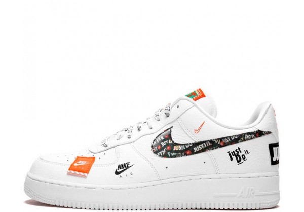 Nike Air Force 1 '07 Premium Just Do It White Black