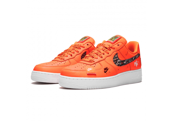 nike air force 1 just do it pack orange