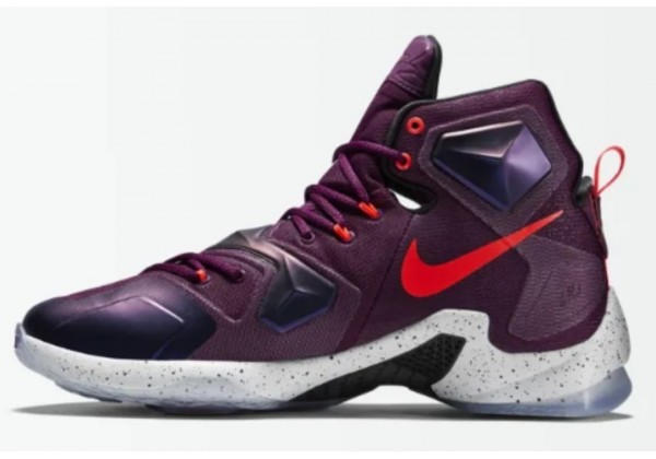 Кроссовки мужские Nike Lebron 13 фиолетовые